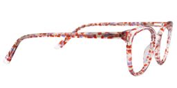 Teresa Oval Red Glasses4