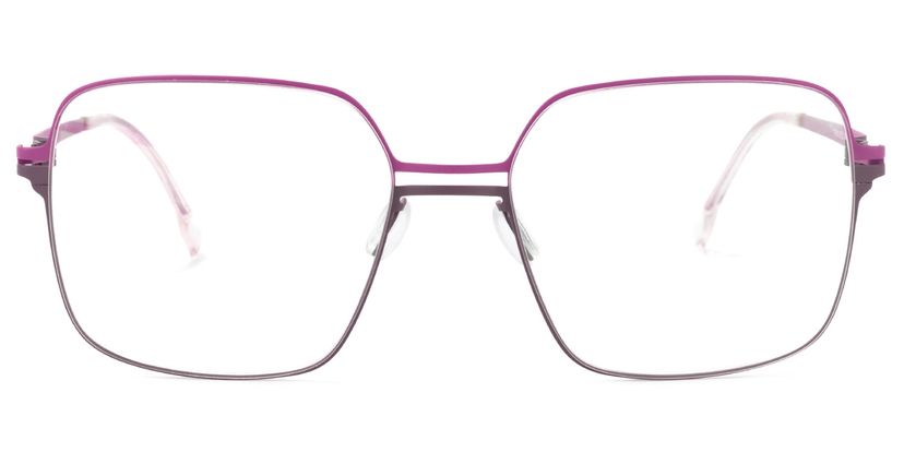 Yadira Square Two-Tone Glasses