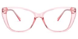Yoselin Cateye Pink Glasses0