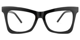 Yaritza Butterfly Black Glasses0