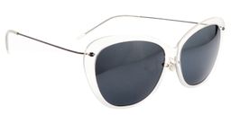  Abraham Cat-eye Clear Sunglasses2