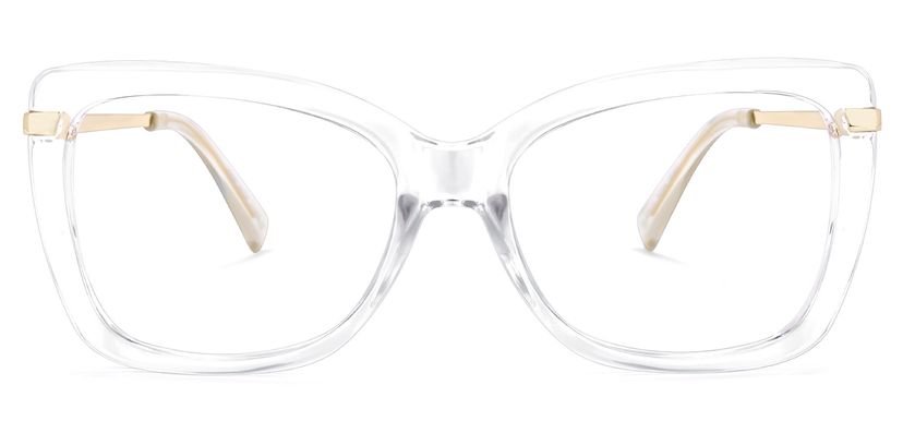 Yulia Cateye Clear Glasses