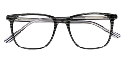 Charles Rectangle Black Glasses1