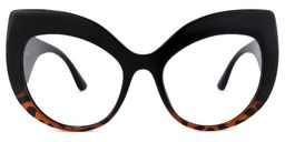 Kait Cat-eye Tortoise Glasses0