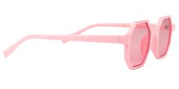 Andrea Geometric Pink Sunglasses4