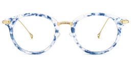 Ayala Round Floral Glasses0