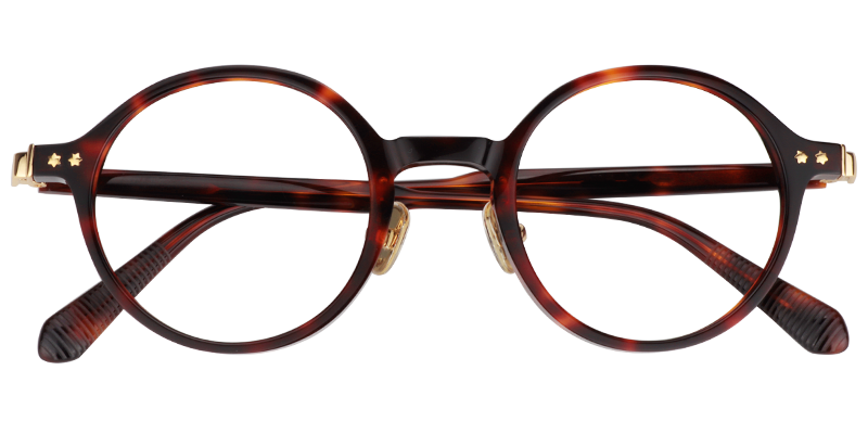 Round Tortoise Glasses | Zeelool Optical1