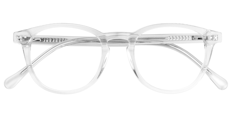 Round Clear Glasses | Zeelool Eyeglasses Online1