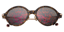 Hamilton Round Light-Amber Sunglasses1