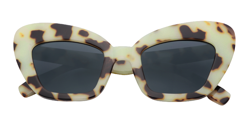 Cateye Light Tortoise Sunglasses | Zeelool Sunglasses1