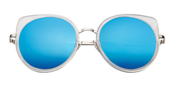 Pamela Cateye Clear Sunglasses2