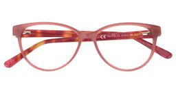 Agrippina Oval Red Glasses1