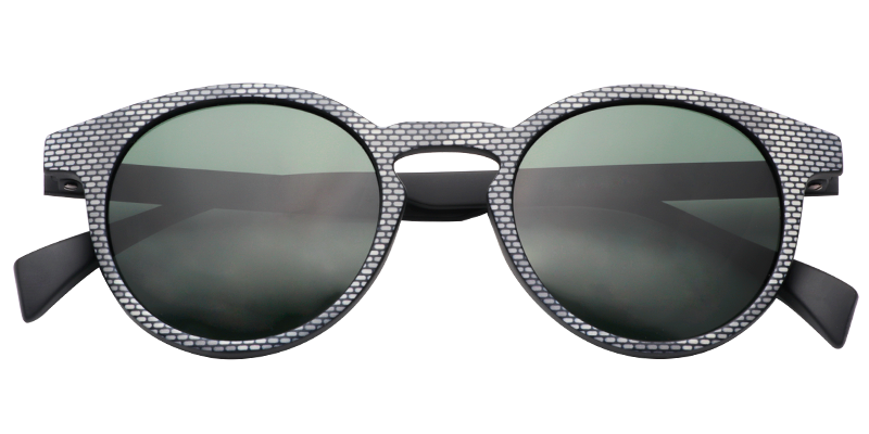 Round Gray Sunglasses | Zeelool Sunglass Frames1