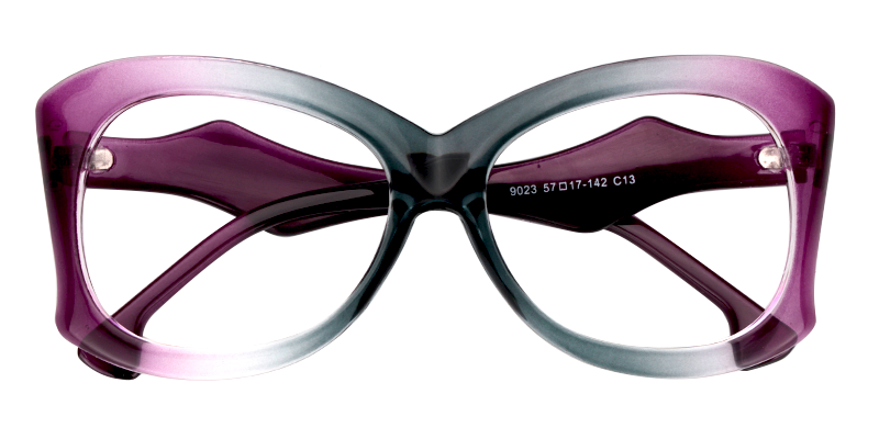 Butterfly Purple Glasses | Zeelool Eyeglasses Online1