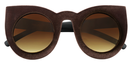 Janie Cateye Brown Sunglasses1