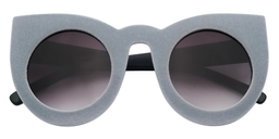 Janie Cateye Gray Sunglasses1