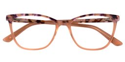 Alden Square Pink Glasses 1