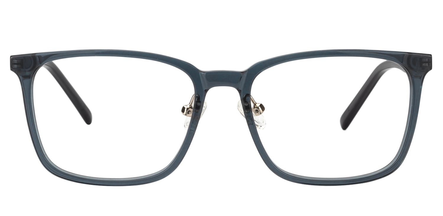 Square Dark Blue Glasses | Zeelool Glasses0