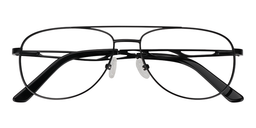 Knight Aviator Black Glasses1