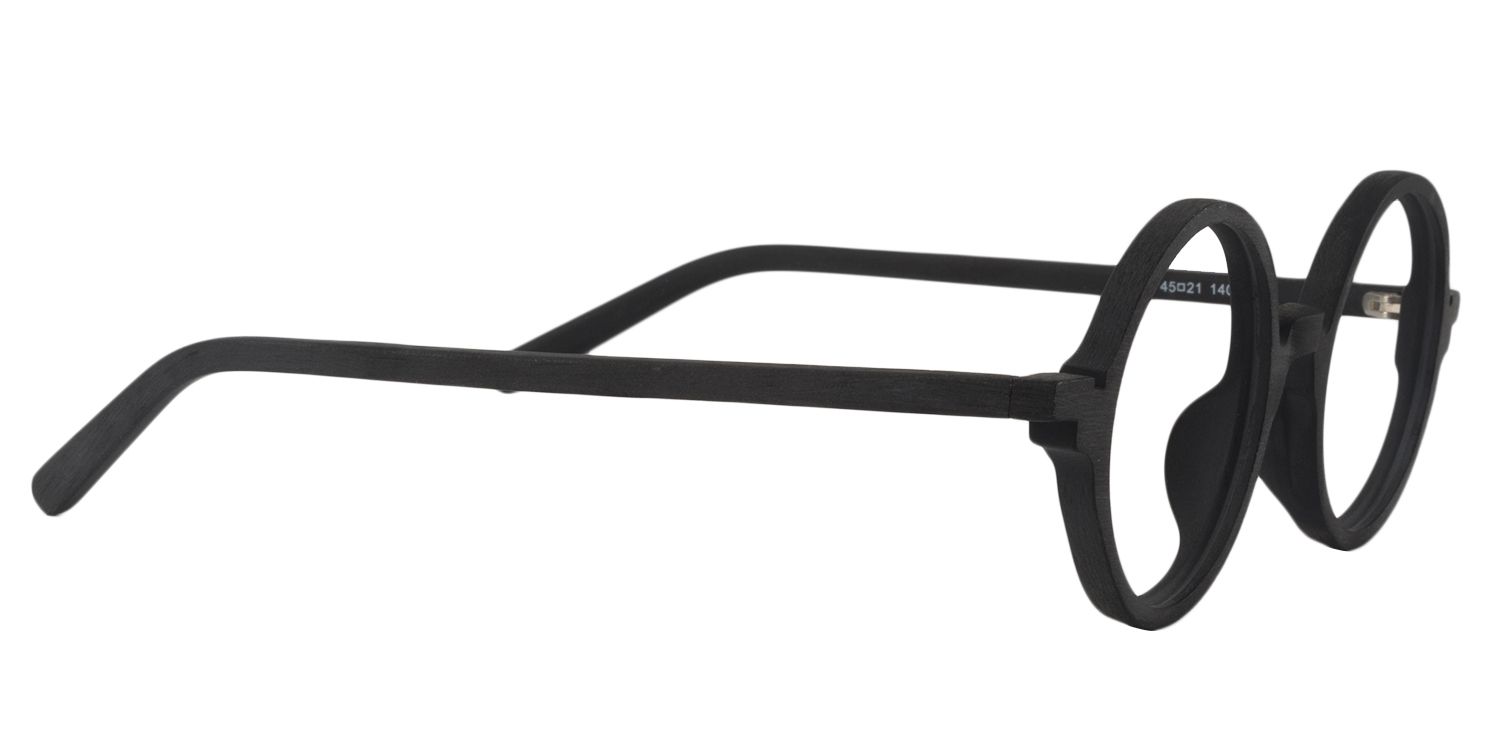 Round Black Glasses | Zeelool Glasses4