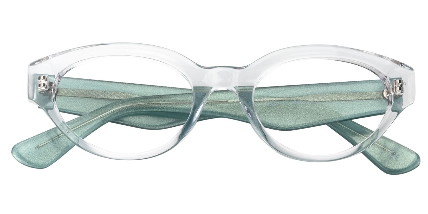 Oval Clear Glasses | Zeelool Glasses1