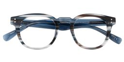 Alleyne Round Brown Blue Glasses1