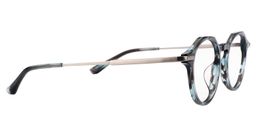 Alger Round Blue Glasses 5