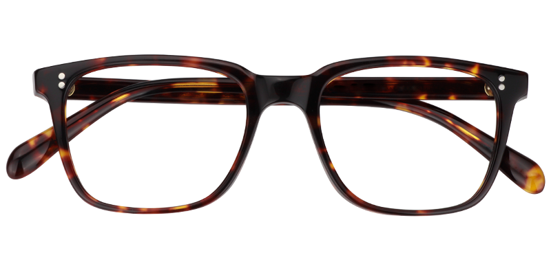 Rectangle Tortoise Glasses | Zeelool Eyeglass Frames Online1
