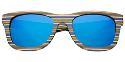 Dugan Rectangle Blue Sunglasses1