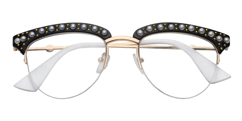 Browline Black Glasses1