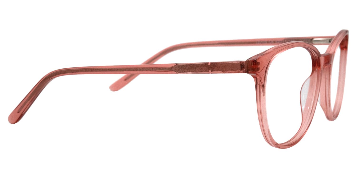 Round Red Glasses | Zeelool Glasses4