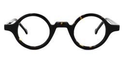 Cassandra Round Tortoise Glasses0