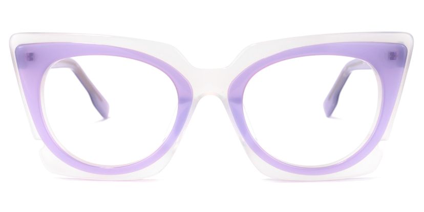 Wingate Cateye Purple Glasses