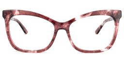 Richardson Cateye Light-Maroon Glasses0