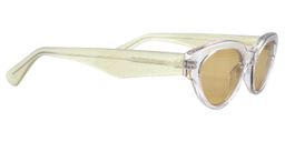 Amor Oval Clear Sunglasses4