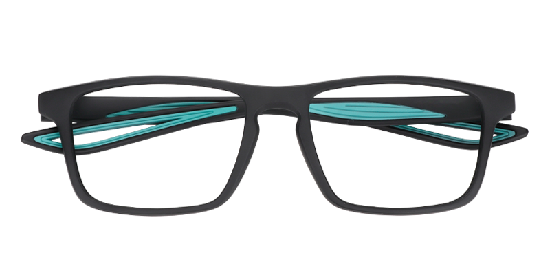 Rectangle Blue Glasses | Zeelool Eyeglass Frames1