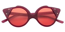 Xacharia Cat eye Red Sunglasses1