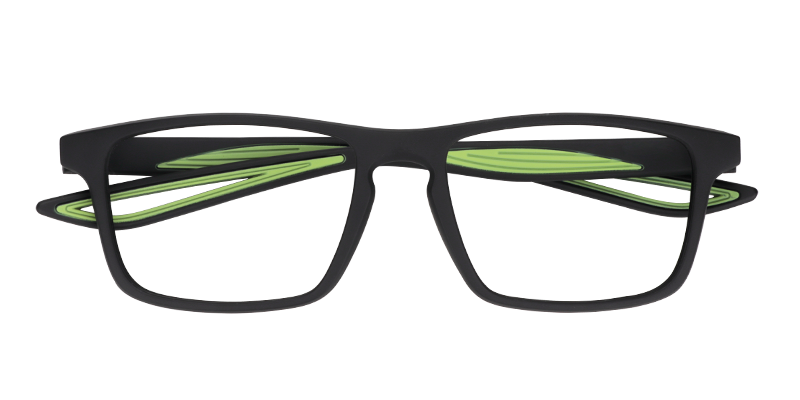 Rectangle Green Glasses | Zeelool Eyeglass Frames1