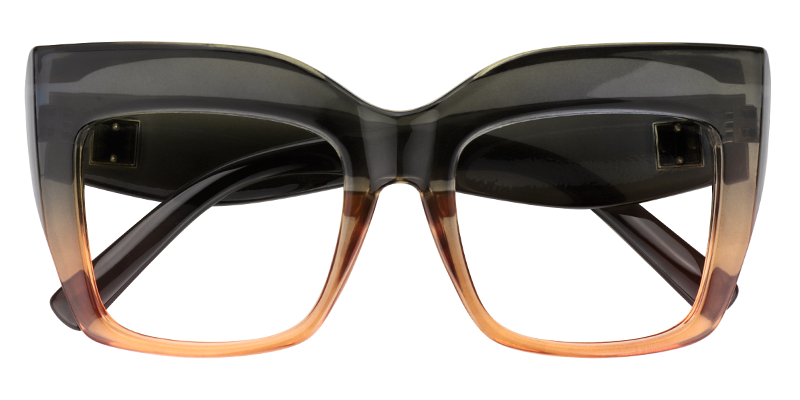 Cat Eye Brown Glasses | Zeelool Optical Online1