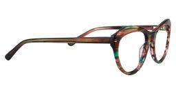 Xela Cat eye Brown Glasses4