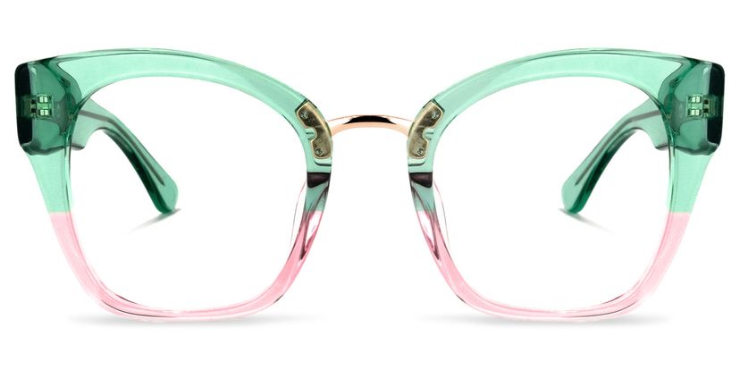 Denis Cat Eye Pink Glasses