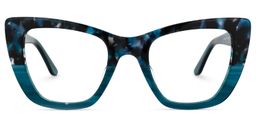 Lewis Cateye Blue Glasses0