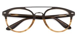 Cais Aviator Wood Glasses1