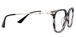 Barlow Rectangle Black Glasses4