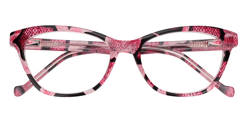 Cateye Pink-Tortoise Glasses1