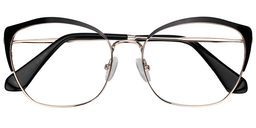 Heidi Cateye Black Glasses1