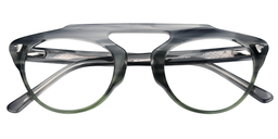 Serafina Aviator Gray Glasses 1
