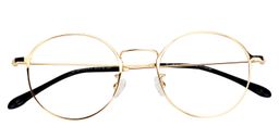 Madison Round Gold Glasses1