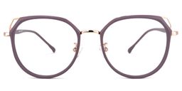 Ofelia Cateye Purple Glasses0