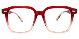 Rivera Square Red Glasses0